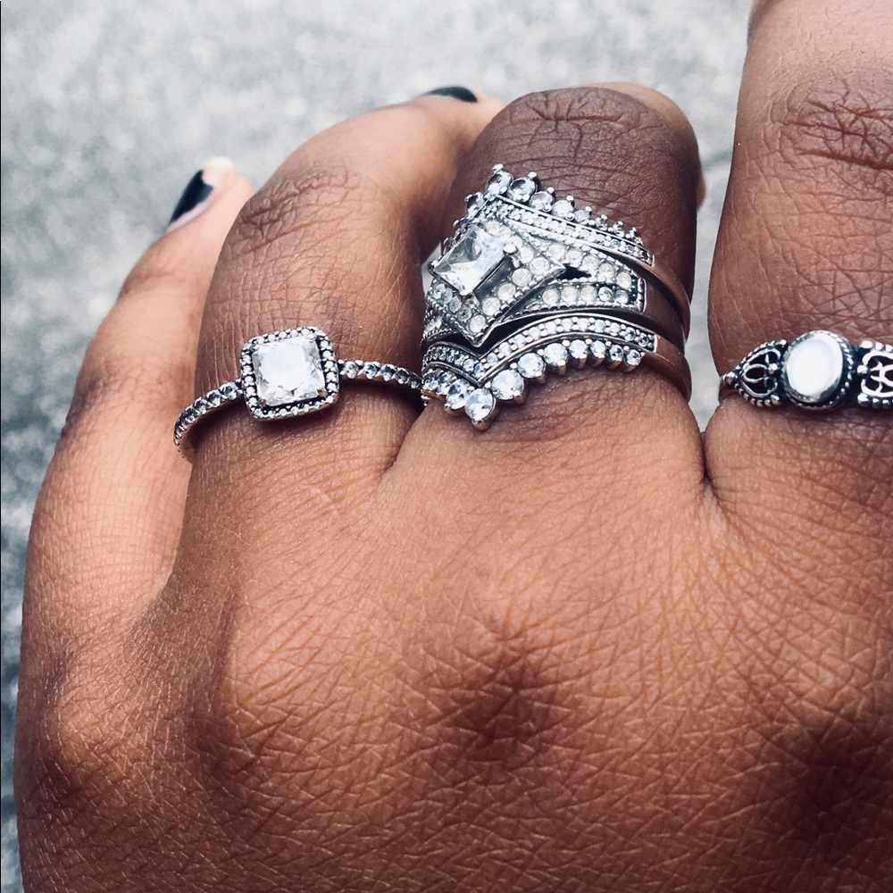 Pandora Timeless Elegance ring, size 9. - Picture 3 of 3